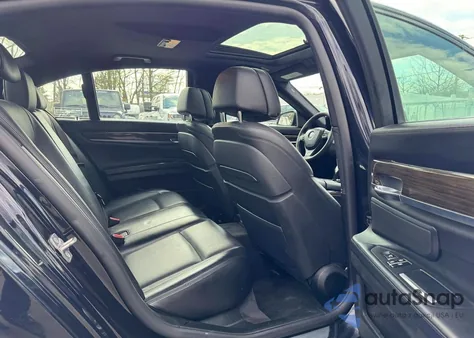 2014 BMW 750 Xi from USA, damaged, VIN WBAYB6C5XED224476